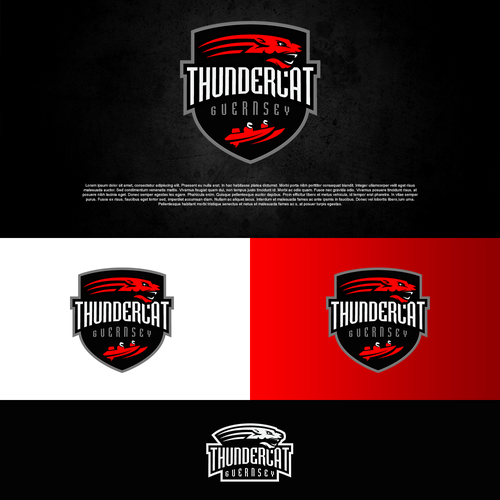 Jaguar logo with the title 'Logo for the Worlds Toughest Watersport'