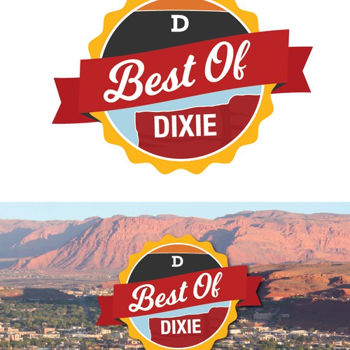 Utah logo with the title 'Best of Dixie'