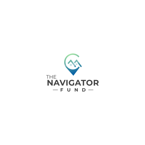 Navigation logo with the title 'Logo Concept for The Navigator Fund'