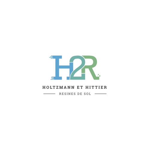 Solid brand with the title 'H2R logo'