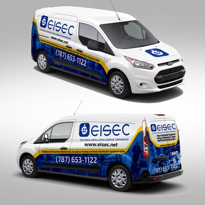 Wrap Design for Ford Transit Connect