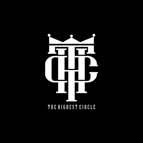 Crown brand with the title 'bold logo concept for THC'