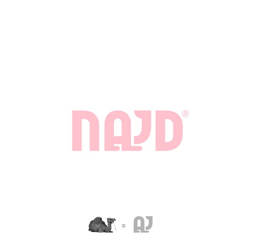 Camel logo with the title 'Najd'