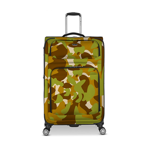 Luggage design with the title 'Design camouflage pattern for luggage'
