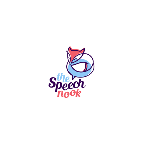 Comfort logo with the title 'Logo Design for The Speech Nook'