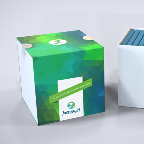 Sport packaging with the title 'Create an awesome retail package for our product'