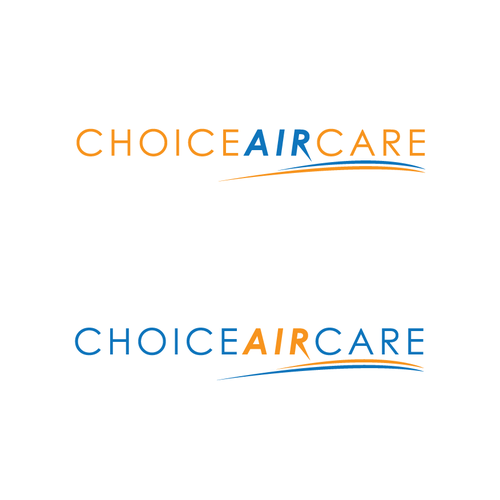 Air logo with the title 'Simple logo for Air care'
