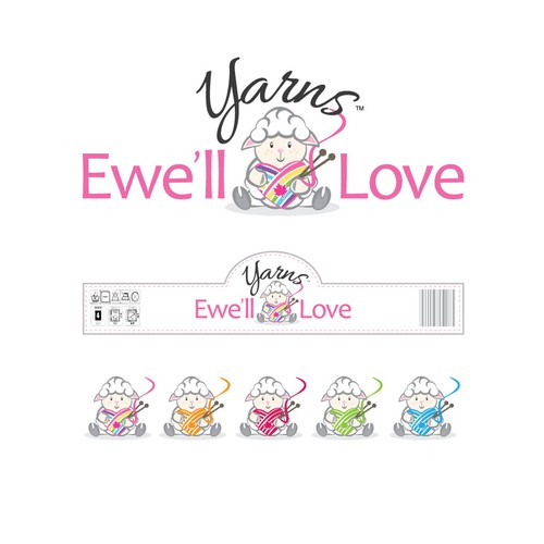 Yarn logo with the title 'Yarns Ewe'll Love'