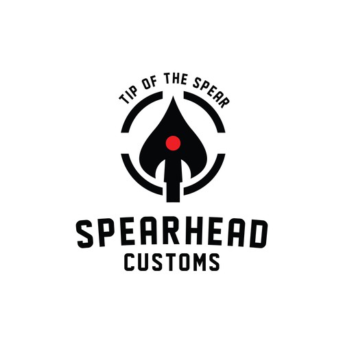 Warrior logo with the title 'Logo for Spearhead Customs'