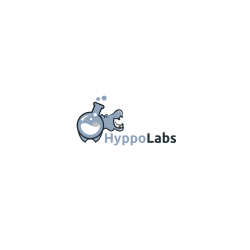 Hippo logo with the title 'Logo Hyppo Labs'