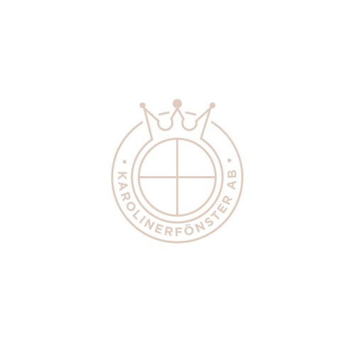 Window logo with the title 'Luxury windows logo'