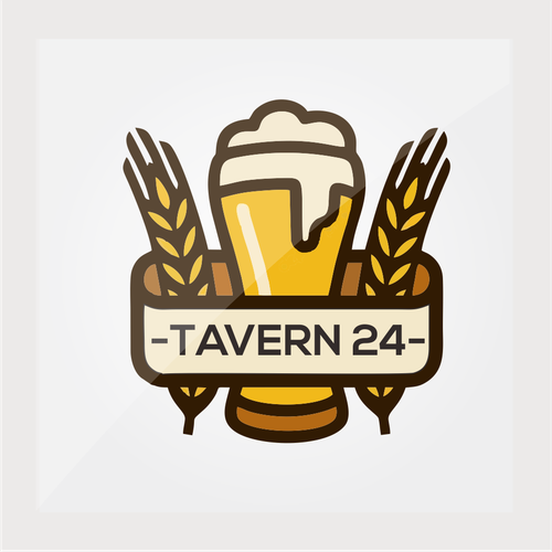 Pub logo with the title 'Tavern 24'