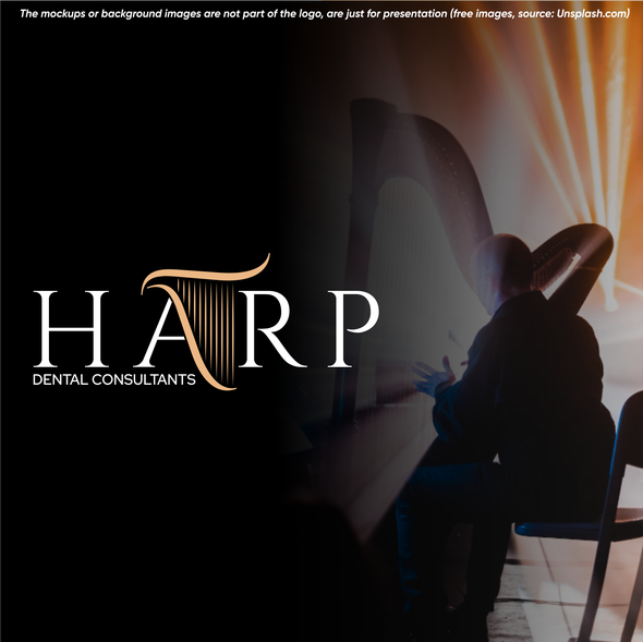 Harp logo with the title 'HARP'