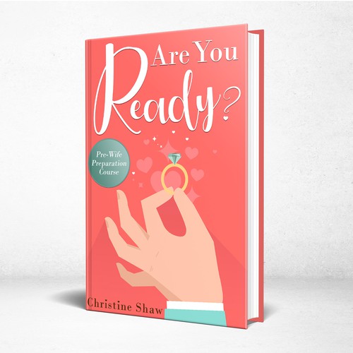 Engagement design with the title 'Are You Ready? - Pre-Wife Preparation Course'