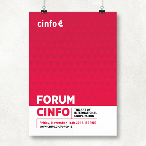 Formal design with the title 'Cinfo'