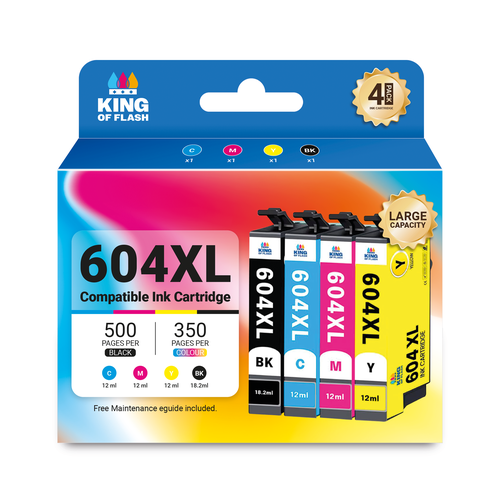 Industrial packaging with the title 'Eye-catching packaging for ink cartridges'