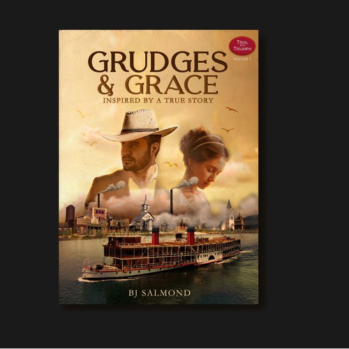 Western book cover with the title 'best cover book design'