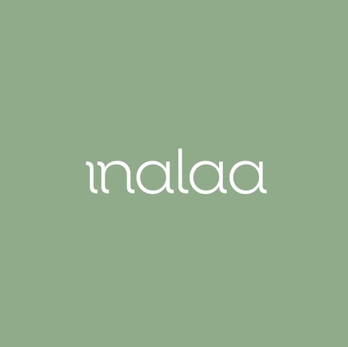 Pure logo with the title 'nalaa wordmark logo'