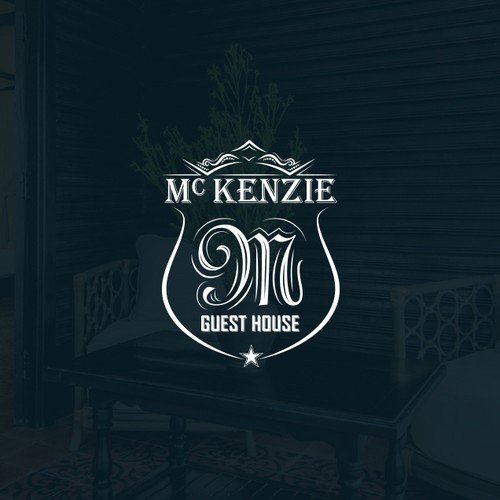 Dark green logo with the title 'Classy logo concept for McKENZIE'