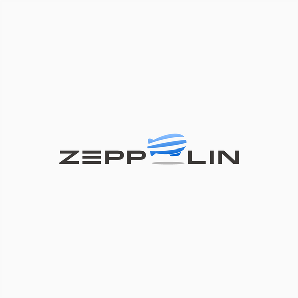 Clean logo with the title 'Zeppelin'