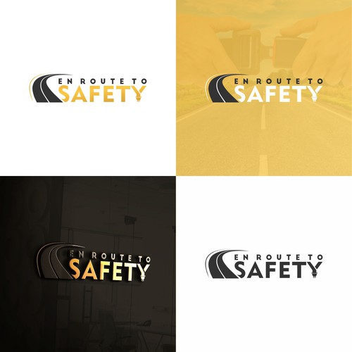 Road logo with the title 'safety'