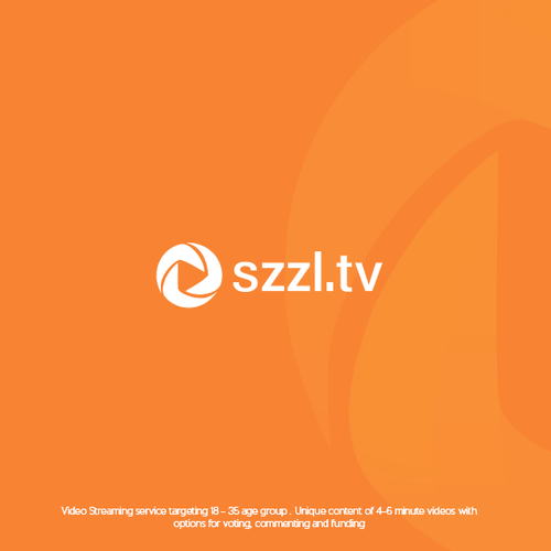 Streaming logo with the title 'Logo for video streaming - szzl.tv'