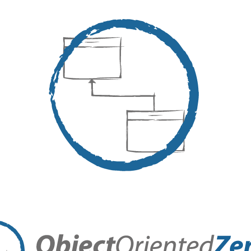 Portfolio logo with the title 'A Developer Zen Logo'