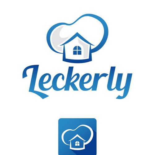 Cook design with the title 'Chef at home'