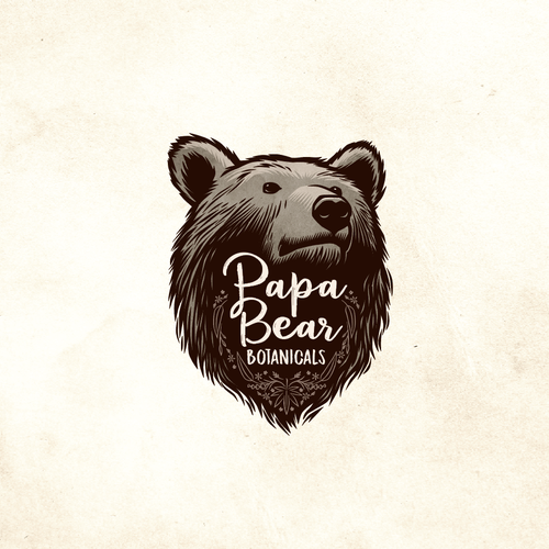 grizzly bear head logo