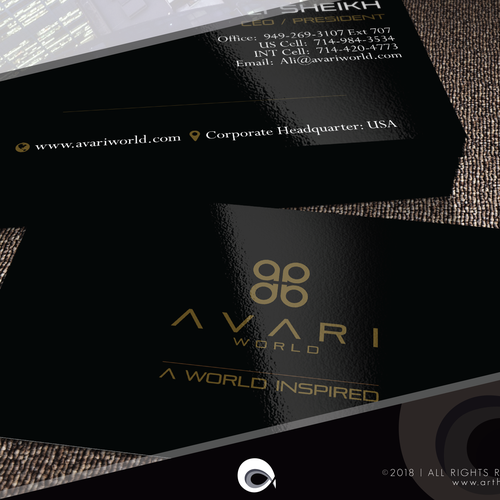 Travel agency design with the title 'Business Card for Lifestyle Assurance Company '