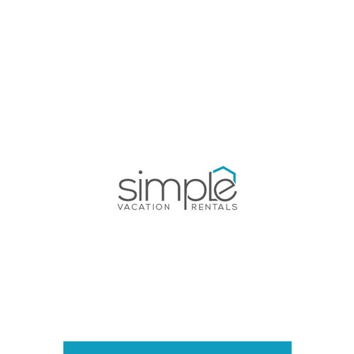 Real estate logo with the title 'simple'