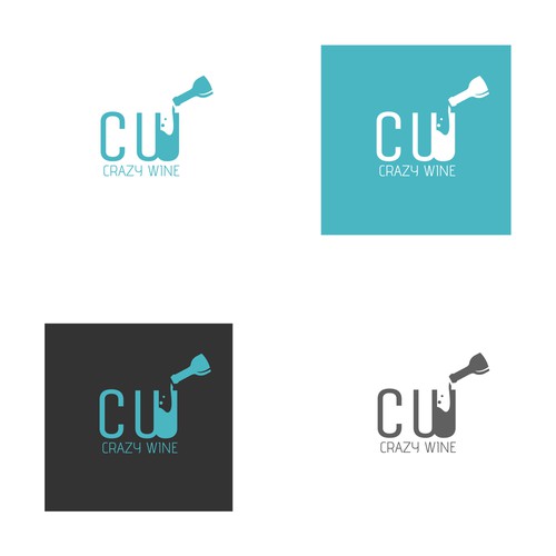 Crazy logo with the title 'Crazy Wines'