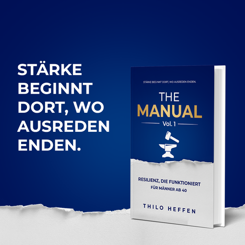 Project design with the title 'THE MANUAL Vol.1: '