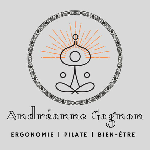 Pilates logo with the title 'Pilates '