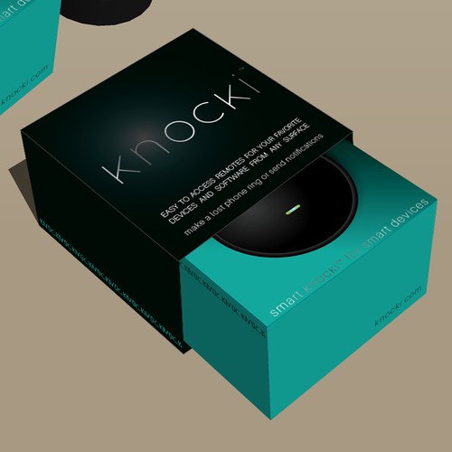 Home packaging with the title 'Retail Smart Home Device'