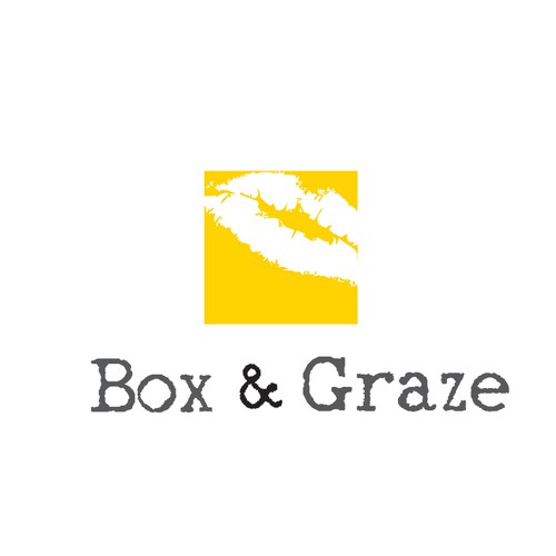 Lip logo with the title 'Box & Graze'