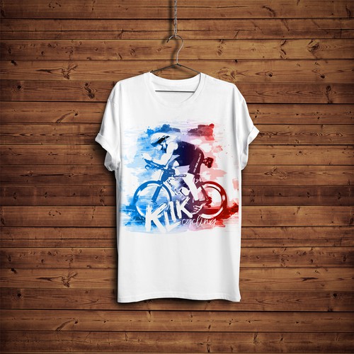 Bike t-shirt with the title 'T-shirt design'