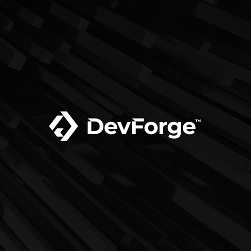 Coding logo with the title 'DevForge'