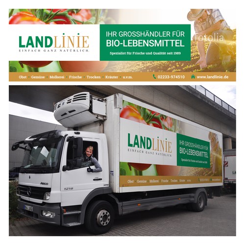 Bio design with the title 'LKW Design'