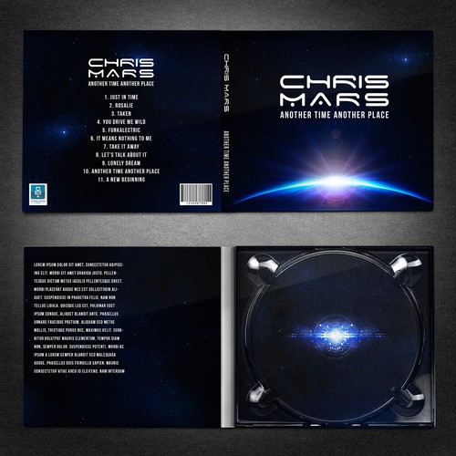 CD design with the title 'Chris Mars'