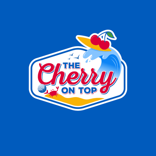 Tropical logo with the title 'Logo for beach house rental'