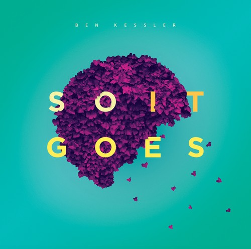 Typographic design with the title 'So it Goes'