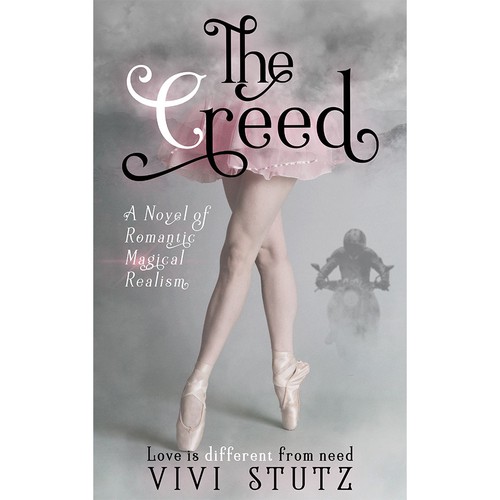 Dancer design with the title 'The Creed Book Cover'