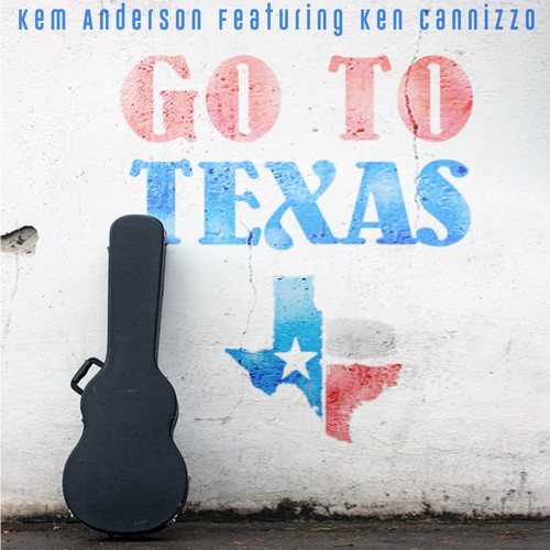 Stencil design with the title 'Album Cover: Rock/Americana'