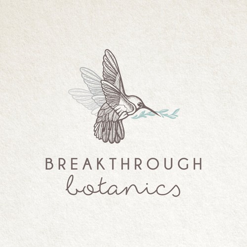 Leaf logo with the title 'Breakthrough Botanics'