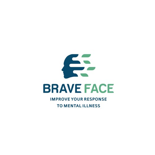 Brave design with the title 'Non-profit logo for Brave Face'
