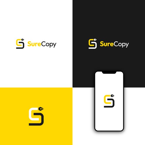 Copywriting logo with the title 'Logo Design for a copywriting tool'