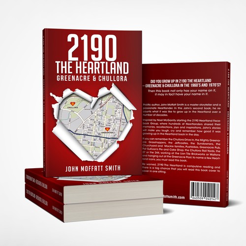 Heart book cover with the title '2190 The Heartland'