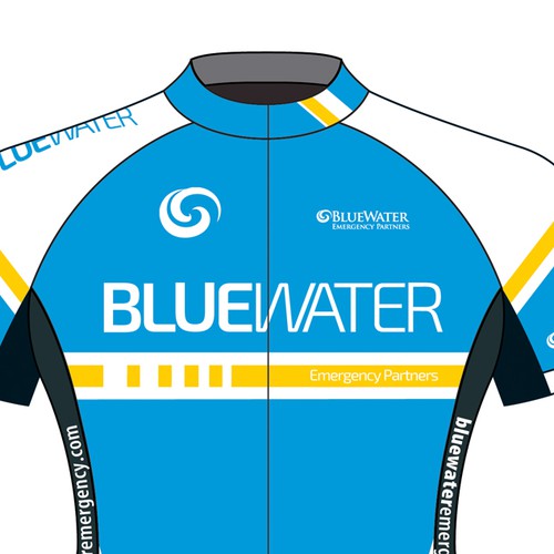 Cycling kit design with the title 'custom cycling kit design'