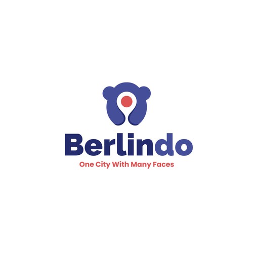 Tour design with the title 'Berlindo, Berlin Bear logo'